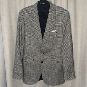 OAKTON LTD VINTAGE PLAID BLAZER